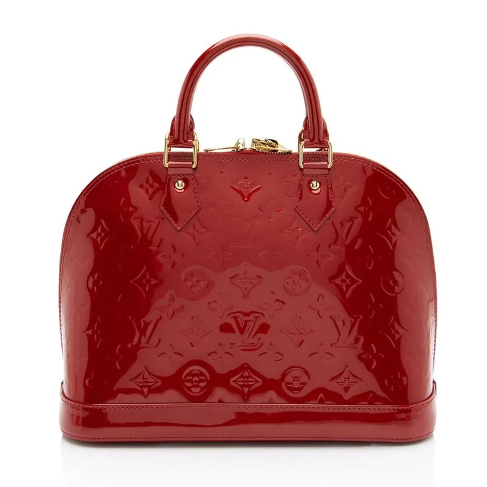 Louis Vuitton Monogram Vernis Alma PM Satchel